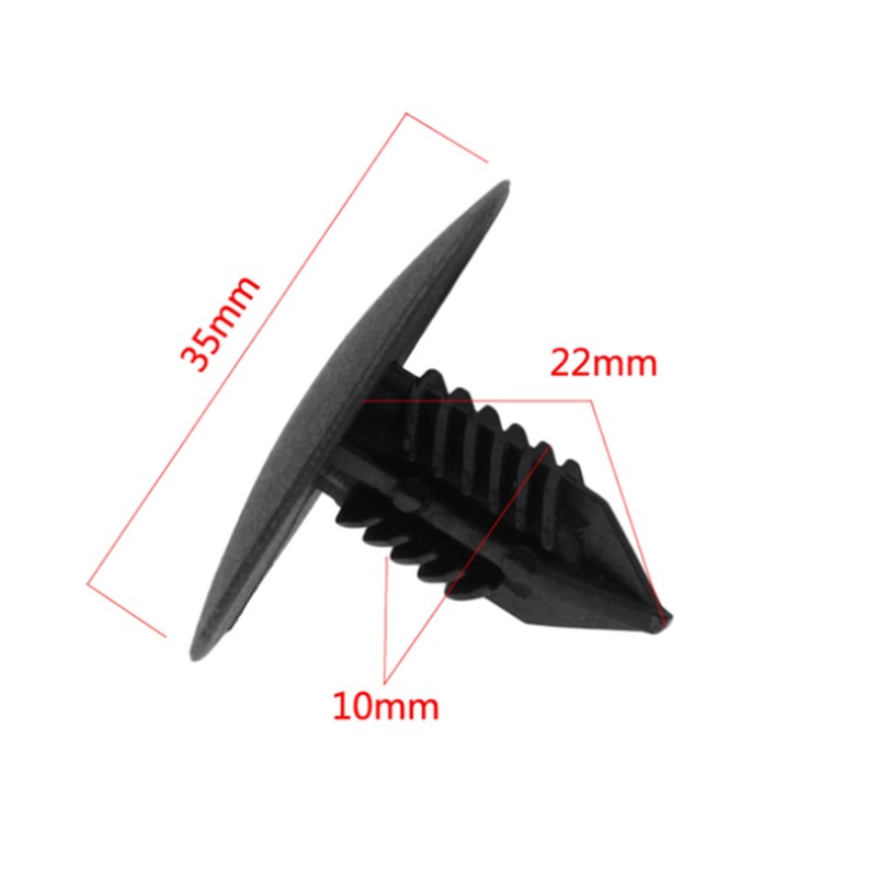 Viviance Wheel Housing Splash Guard Adjustment Clips Compatible with Re-nault