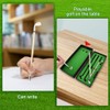 Golf Pen Set & Mini Desktop Golf Putting Green,Flag,3 Golf