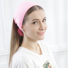 Jungguk OEM Velcro Microfiber Washband Headband Face Washing Band