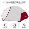 Forceatt Tent 3 Person Camping Tent, Waterproof and Windproof 3-4