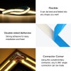 FCOB COB LED Strip Light 32.8FT Flexible High Density Uniform