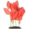 Marina Naturals Red Foreground Silk Plant – Fish Tank Decoration