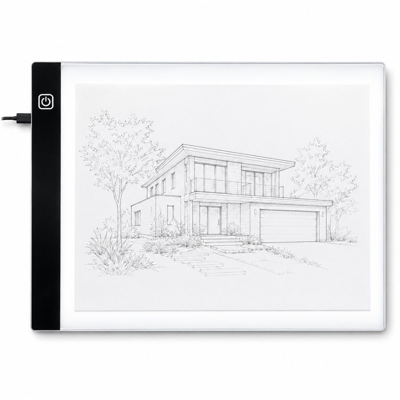 Portable LED Tracing Light Pad for Drawing – USB-Powered Copy