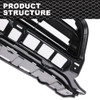 CROSSDESIGN Lower Bumper Cover Grille Compatible with 2009 2010 2011