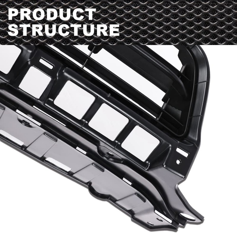 CROSSDESIGN Lower Bumper Cover Grille Compatible with 2009 2010 2011