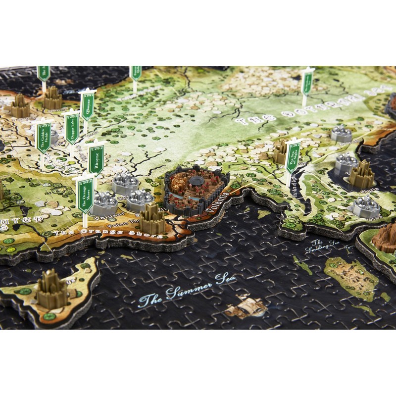 4D Cityscape Game of Thrones (GoT) 3D Puzzles (3D Map
