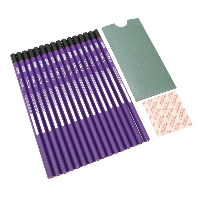 16pcs Charcoal Pencil Drawing Sketching Shading Pencils for Beginners Professional
