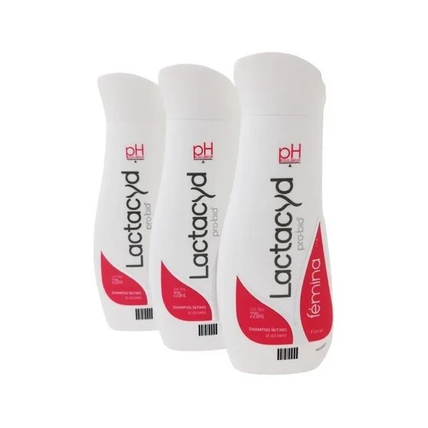 Shampoo Lactacyd Higiene Intima Pro Bio Femina Floral 220ml