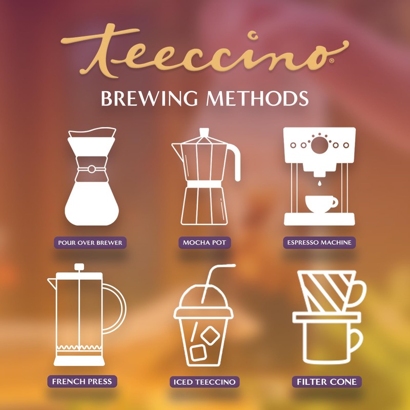 Teeccino Hazelnut Chicory Coffee Alternative - 11 Ounce - Ground