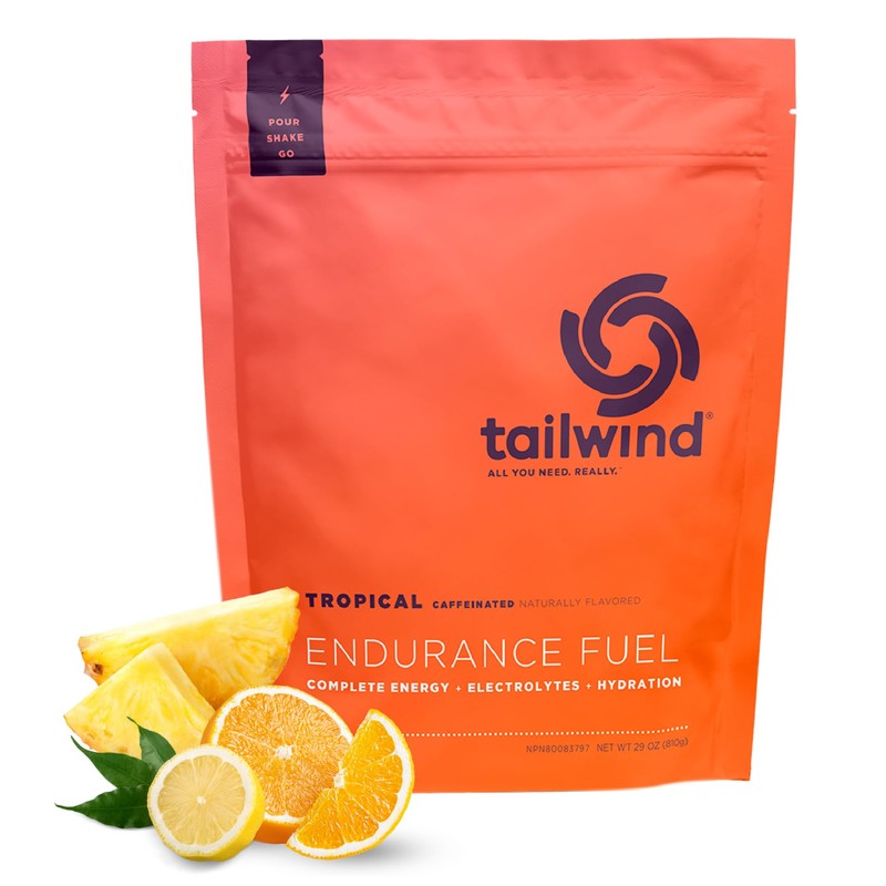 Tailwind Nutrition Cafeína Endurance Fuel Tropical Buzz 30 Servicios