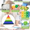 100 Pieces Plug-In Dice, Primary School, Math Math Number Blocks,