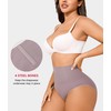Nebility 2 Piece Tummy Control Shapewear Butt Lifting Underwear Seamless