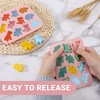 Beasea Chocolate Molds Silicone, 2pcs Mini Cute Dinosaurs Candy Ice