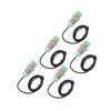 5 Pcs Proximity Sensor PNP Normally Open 15mm Detection IP65