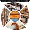 Rust Converter Paint - 64oz Water-Based Rust Reformer & Metal