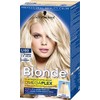 SCHWARZKOPF BLONDE Aufheller L100 Platin Aufheller Eisblond, Stufe 3, 3er Pack (3 x 180 ml)