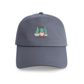 CafePress Potted Cactus Desert Plants Garden Unique Adjustable Baseball Hat