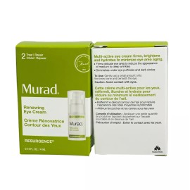 Murad Renewing Eye Cream (Travel Size) 0.14oz./4ml New In Box; LOT OF 2