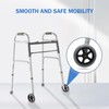 Zantle Universal Walker Wheels Replacement - 5 Inch, Wheels for