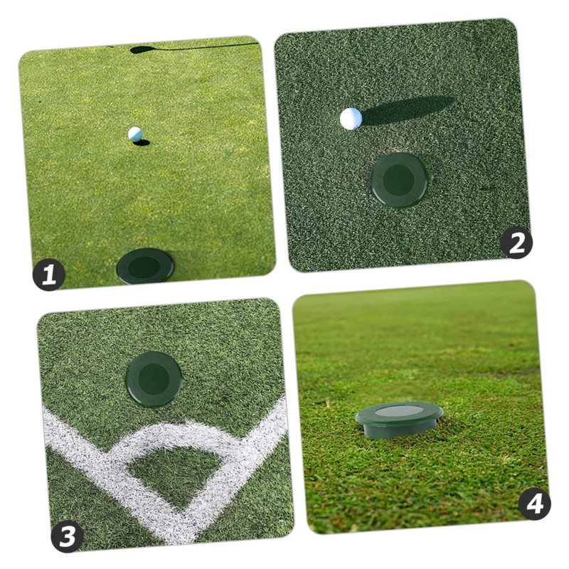 Kisangel 3pcs Golf Putting Cup Training Tools for Outdoor Golf