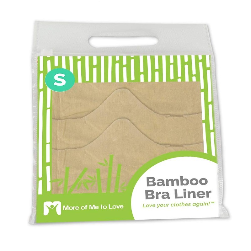More of Me to Love Bamboo Bra Liner 3-Pack Small