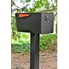 Mail Boss 7536 Street Safe Latitude Locking Security Mailbox, Black