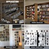 Hidden Door Hinge Pivot Hardware 360 Degree Rotation Murphy Bookcase,