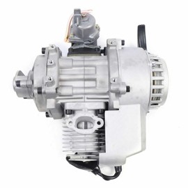 49CC 2-Stroke Mini Motorcycle Engine, Pull Start Engine Motor Kit For Mini Pocket Dirt Bike Pocket Scooter ATV, Single Cylinder Recoil Air Forced Cooling Engine Motor Kit