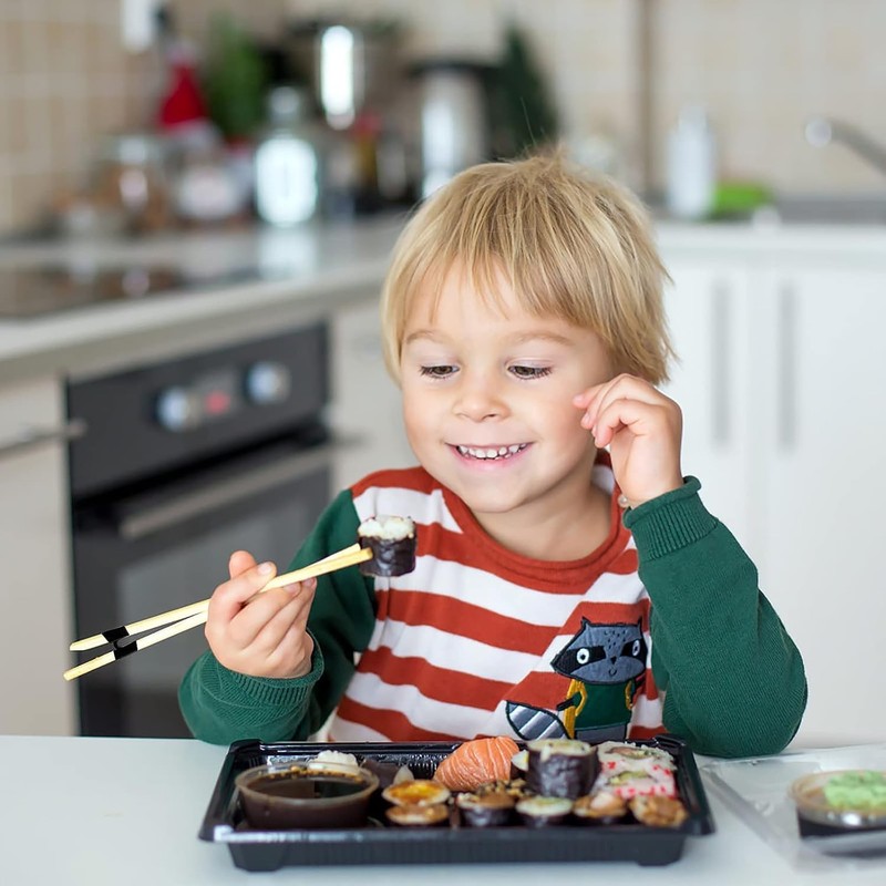 8PCS Chopsticks for Beginners, Training Chopsticks Adults, Reusable Chopstick Helper,