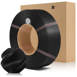 Filamento de Repuesto Básico PETG de Bambú de 1,75 Mm, 1 Kg (2,2 Libras) con RFID para Impresoras 3D Bambu Lab Serie A1/X1/P1, Fuerte Dureza, Uso en E