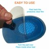 ebuyerfix Heel Support Pads Orthotic Cushion Gel Cup for Sensitive