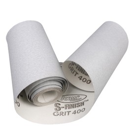 Axus Decor Abrasive Paper - 5m x 115mm, 400 grit Sanding Paper Roll - For Sanding Between Coats - Non-Stick & Long Lasting, Suitable for Light Metal Polishing, For Professional Painters & DIY Projects
