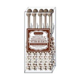 Melville Candy Mini Marshmallow Hot Chocolate Stirrers, 10 Count Gift Set