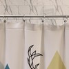 Qulable Shower Curtain Rings-12 Pack- Plastic Curtain O Rings Hook