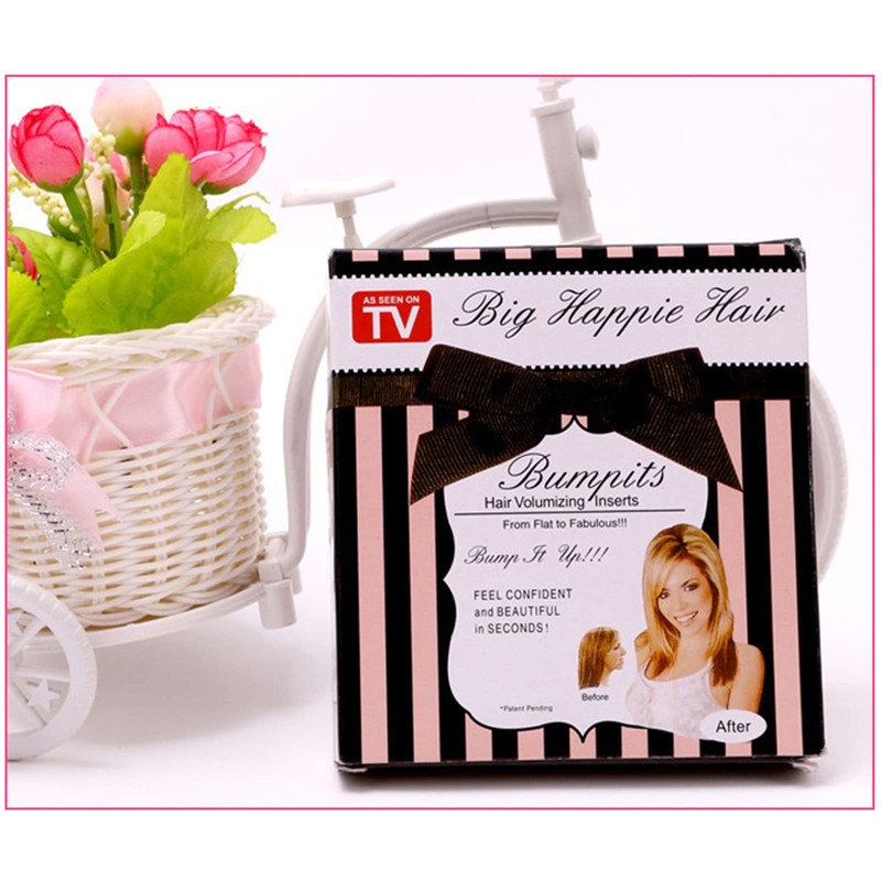 5Pcs Black styling coiler set Bump it Volume Hair hair