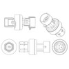 MAHLE ASE 4 000P Pressure Switch Air Conditioning Suitable for
