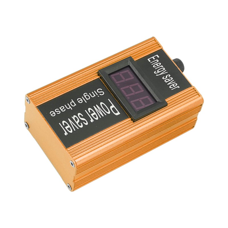 Power Saver Aluminium Alloy 100KW Voltage Value Display Electricity Energy