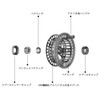 Goture 7/8 Fly Reel Spool, Reel Parts, Lightweight Aluminum, Corrosion