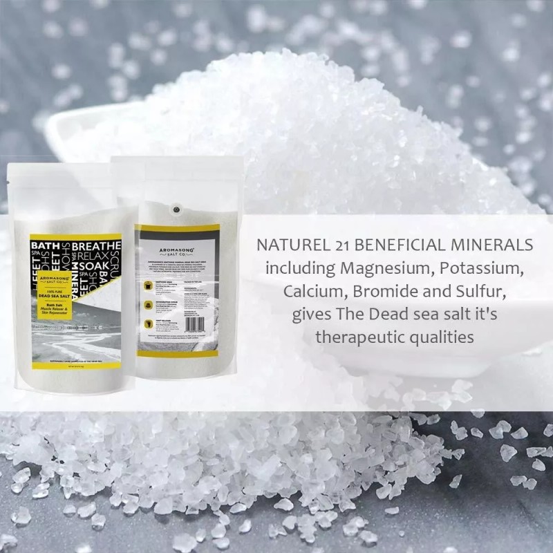 Aromasong La Sal Del Mar Muerto, Sales De Baño Mineral