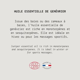 Juniper Organic Essential Oil - MY COSMETIK - 5 ml