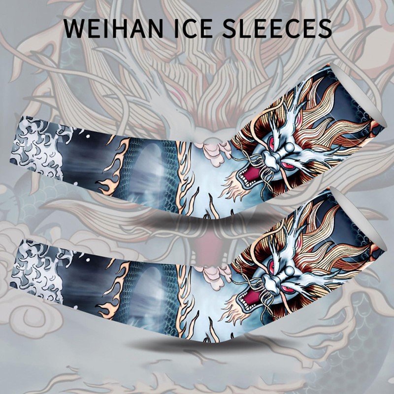 Temporary Tatoo Sleeves,Temporary Tatoo Sleeves - Sun Protection Arm Include