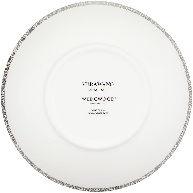 Wedgwood Vera Wang 50127202596 Vera Lace Platinum Multi-Saucer Wedding Gift
