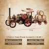 ROKR ROBOTIME 3D Puzzle for Adults Steam Engine 1:28 Train