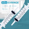 Gufastoe Pack of 12 60 ml Syringes with Protective Caps