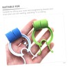 FOMIYES 4sets Nosebleed Stopper Clips Portable Nasal Nose Clips for