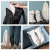 PlasMaller Shoe Storage Bags 100% Cotton with Drawstring For Men