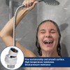 EMVANV Shower Head Swivel Ball Adapter, All Metal Adjustable Shower