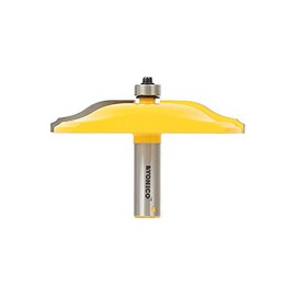 YONICO Raised Panel Cabinet Door Router Bits 3-1/2-Inch Diameter Ogee Bead 1/2-Inch Shank 12140