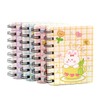 4 Pack Kawaii Rabbit A7 Spiral Notebooks - Cute Cartoon