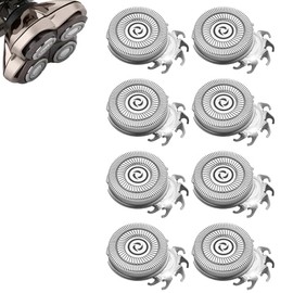 Replacement Blades for Skull Pitbull Gold PRO Razor Heads (Pack of 8)